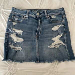 American Eagle Denim Skirt size 10